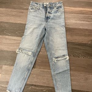 Zara Ripped Jeans.